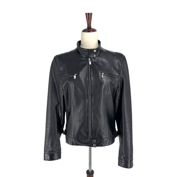 Hugo Buscati Collection Leather Jacket | Medium - Picture 2 of 5